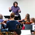 Claire Gibault - Cheffe d'orchestre - 1er Rassemblement en février 2019 - Crédit photo : Caroline Bottaro
